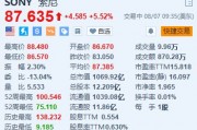 美股异动｜索尼涨超5.5% Q1营业利润增长10%超预期 上调全年盈测