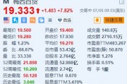 梅西百货涨超7.8% 投资财团上调收购报价至69亿美元