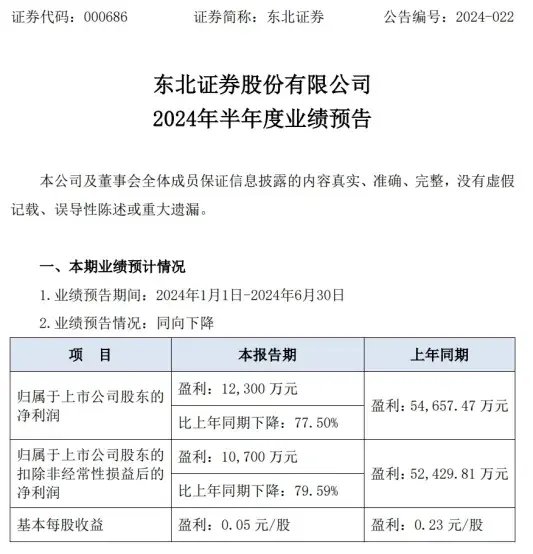 投行高管!东北证券